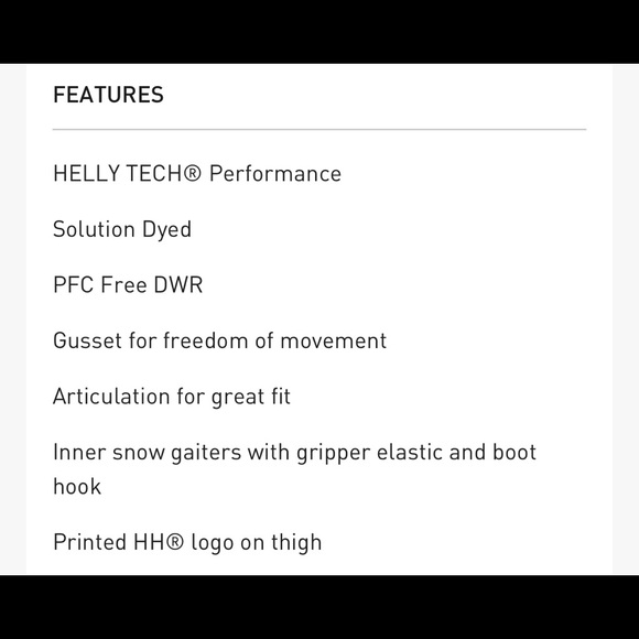 Helly Hansen legendary ski pants ✨ BNWT - Picture 5 of 11